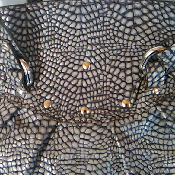 Vin Baker Reptile Embossed Satchel - Picture 6 of 11